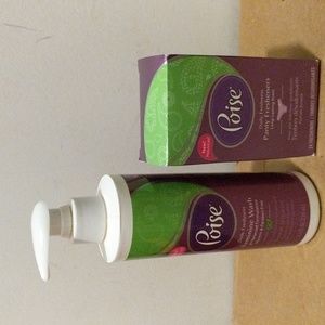 1 Bottle of Poise Feminine Wash & 1 box of 24 Panty Fresheners
